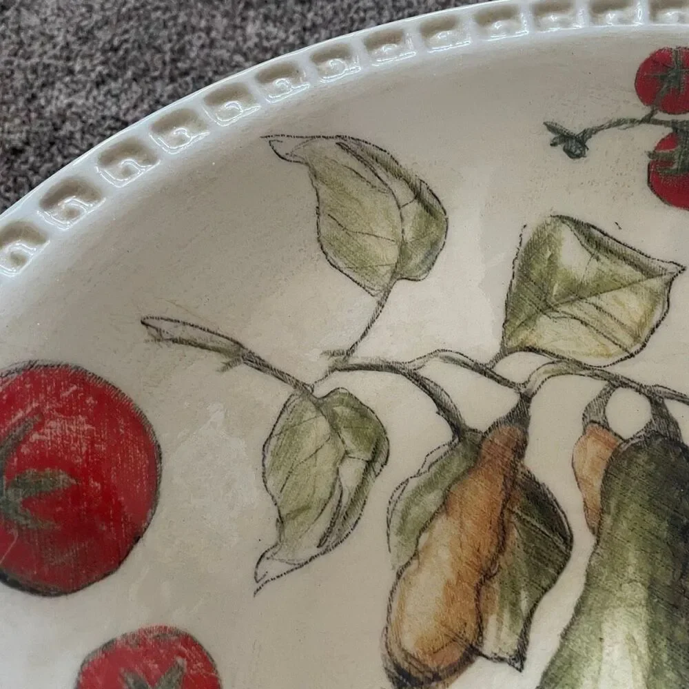 Williams Sonoma large serving bowl 14”